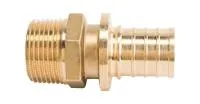 STOUT  SFA-0001-002534 Переходник с наружной резьбой 25xR 3/4 для труб из сшитого полиэтилена аксиальный