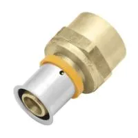 Соединитель латунный с внутренней резьбой Kan-therm Press