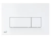 Кнопка для инсталляции (белая), Alcaplast (M570)